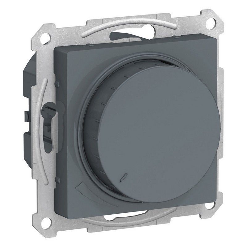 AtlasDesign Грифель Светорегулятор Systeme Electric AtlasDesign Грифель (диммер) повор-нажим LED RC 400Вт мех. ATN000723