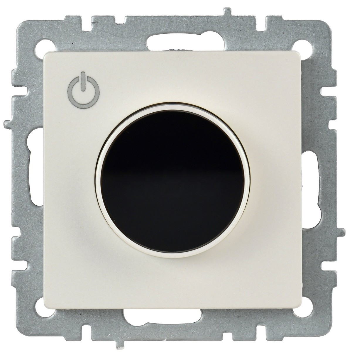 IEK Brite Жемчуг Термостат IEK BRITE BASE Жемчуг электронный с инд. ТС10-1-БрЖ (терморегулятор) BR-RT11-K36