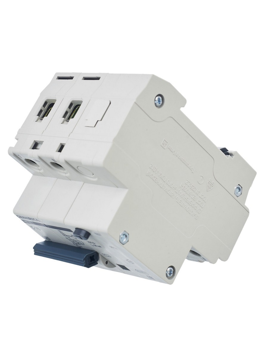 IEK Дифференциальный автоматический выключатель IEK GENERICA АД12 2Р 16А 30мА MAD15-2-016-C-030 