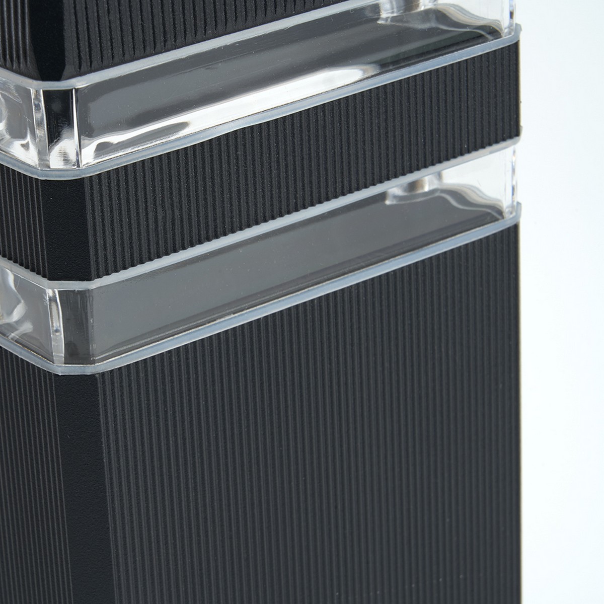 Уличные настенные светильники Светильник садово-парковый Feron DH0806 на стену вверх  E27 230V черный 41153 