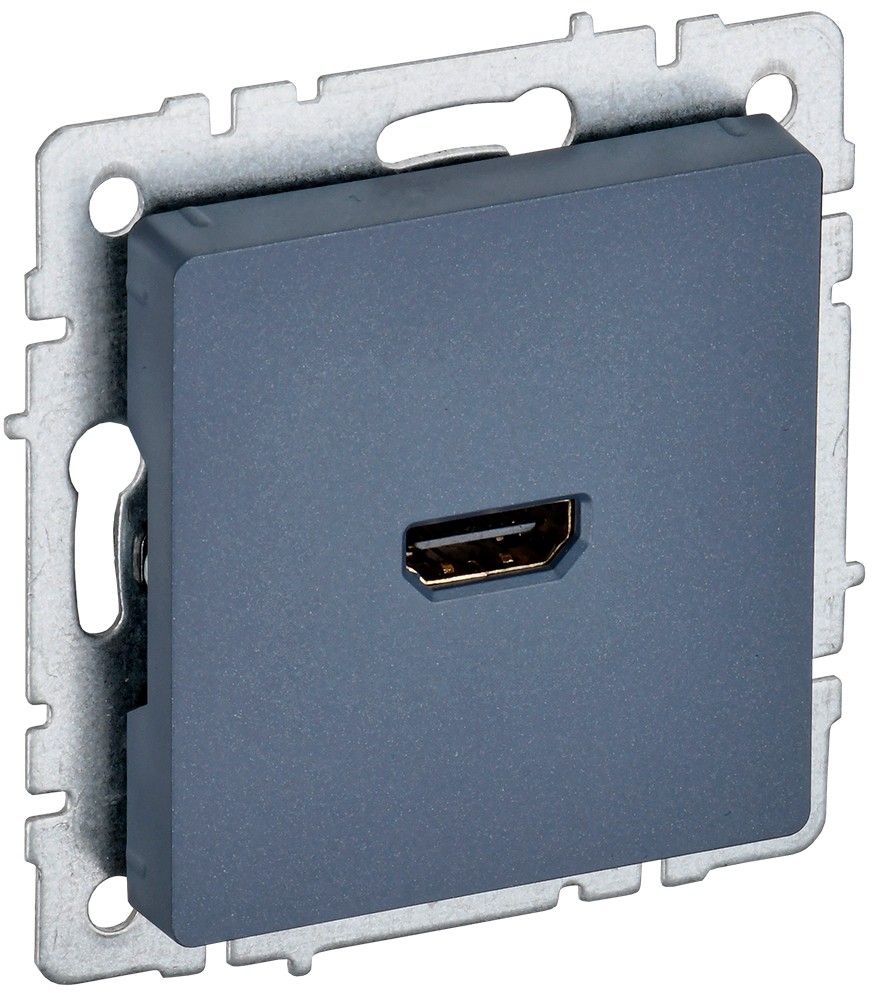 IEK Brite Маренго Розетка IEK BRITE HDMI РHDMI-0-БрМ маренго BR-H10-K35