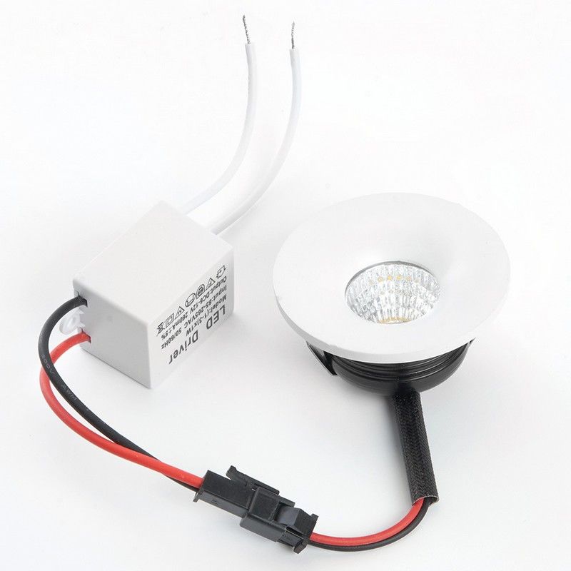 Встраиваемые светодиодные светильники Светильник встраиваемый светодиодный Feron LN003 3W 4000К белый 28771 