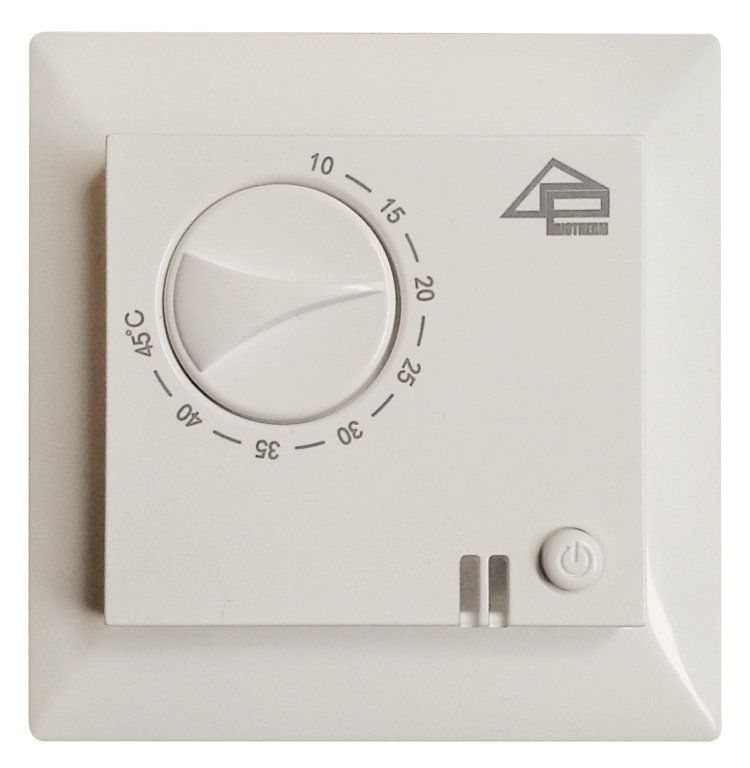 Терморегуляторы для теплого пола Терморегулятор Grand Meyer GM-109 механический 3600W крем