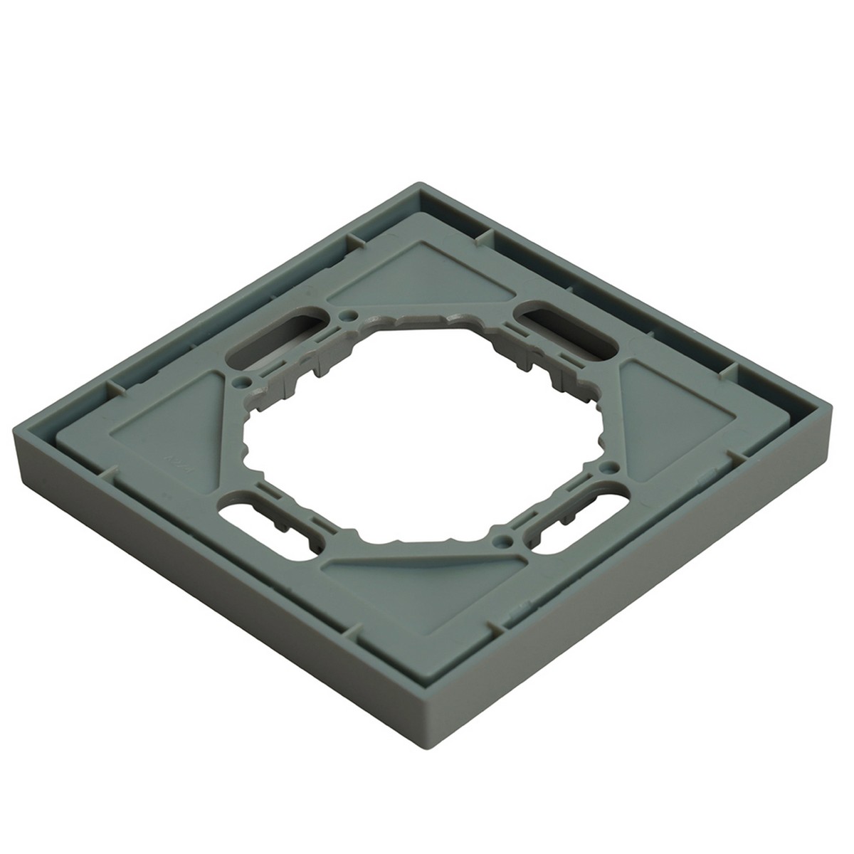 Эмили - Розетки и выключатели Stekker Рамка 1-ая STEKKER Эмили PFR00-5001-10 платиново-серый soft touch 49962