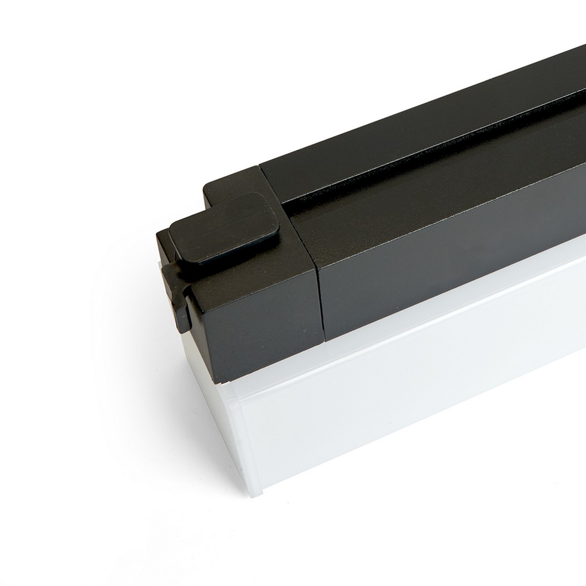 Трековые светодиодные светильники Светодиодный светильник Feron AL120 трековый однофазный на шинопровод 60W 6500K 160 градусов черный 48573 