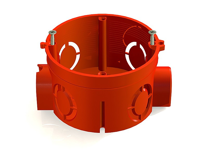 Коробка установочная диаметр 68мм (подрозетник) под бетон