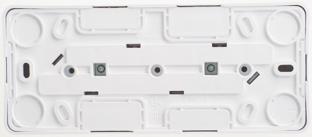 Этюд Белый Розетка 3-ая Systeme Electric Этюд наружный Белый б/з без шторок 16А 250B PA16-009B