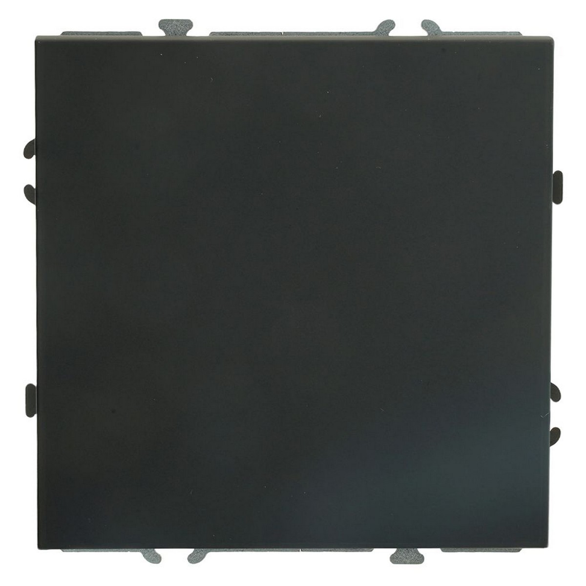 Эмили - Розетки и выключатели Stekker Выключатель 1-клавишный самозажимной STEKKER Эмили RSW10-5103-05ZK черный уголь soft touch 50246