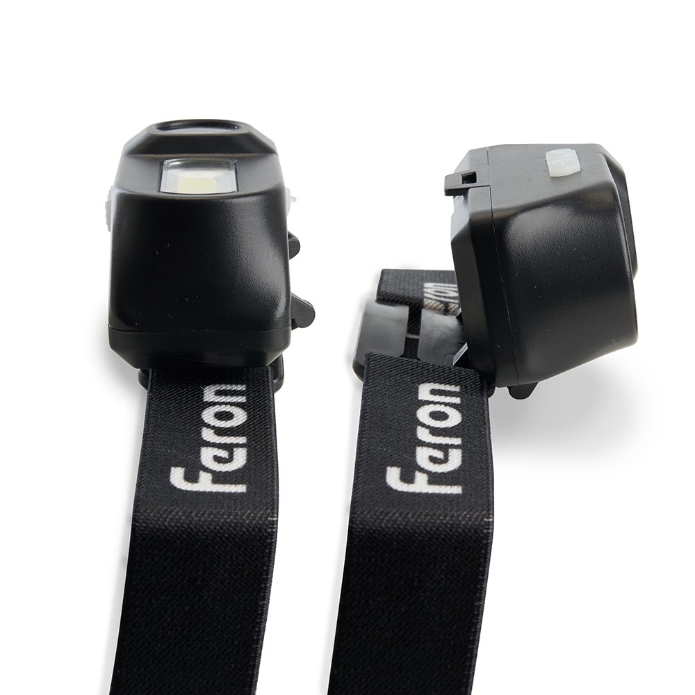 Фонарь налобный Feron TH2309 с аккумулятором USB 1*18650 3W+2W XPE+COB IP44 пластик 41713 фото