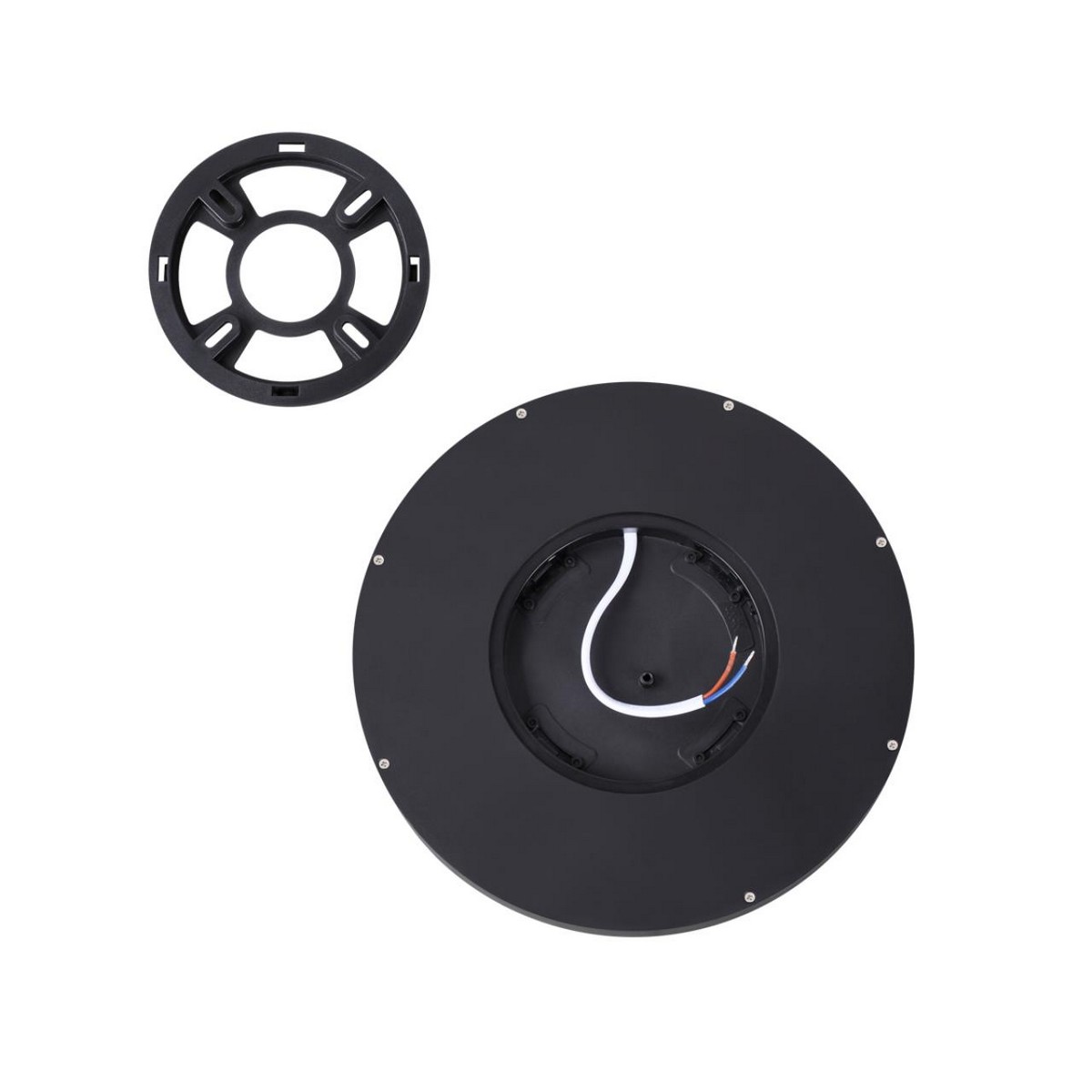 Накладные светодиодные светильники Настенно-потолочный светильник СОНЕКС 7660/18L ALFA BLACK 