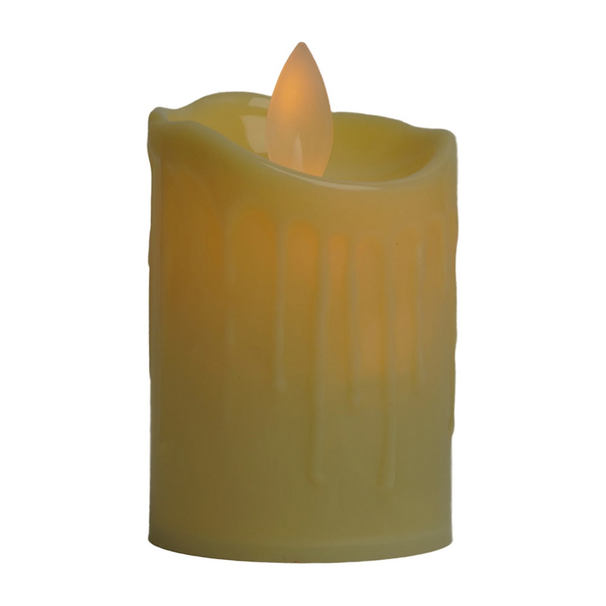 Световая фигура Feron LT134 Свеча "Пламя"1LED (батарейки в компл), 7,5см, белый 51459