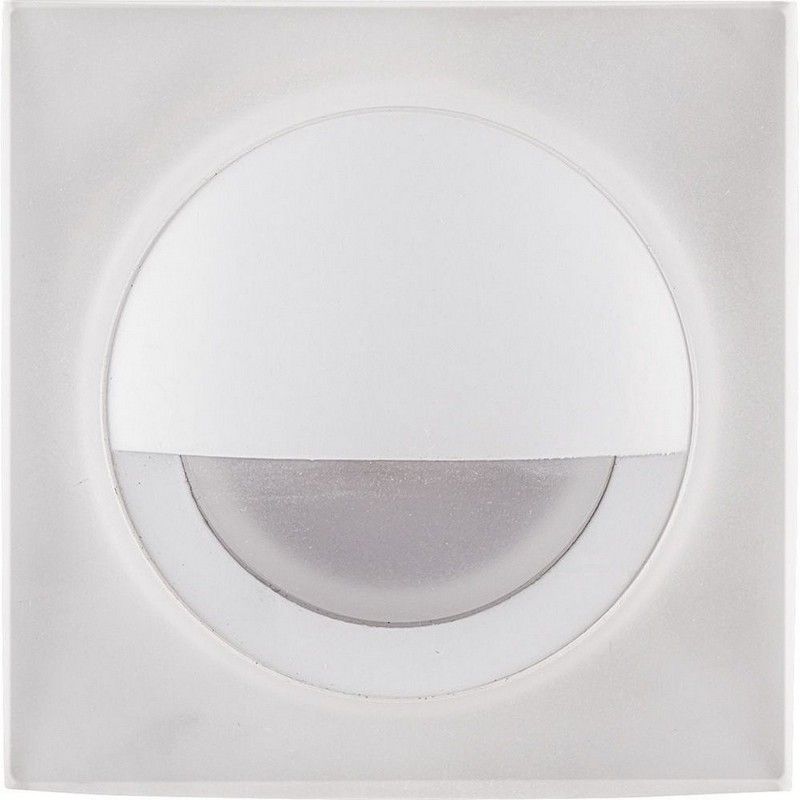 Встраиваемые светодиодные светильники Светодиодный светильник для лестницы Feron LN008 встраиваемый 3W 4000K белый 32665 