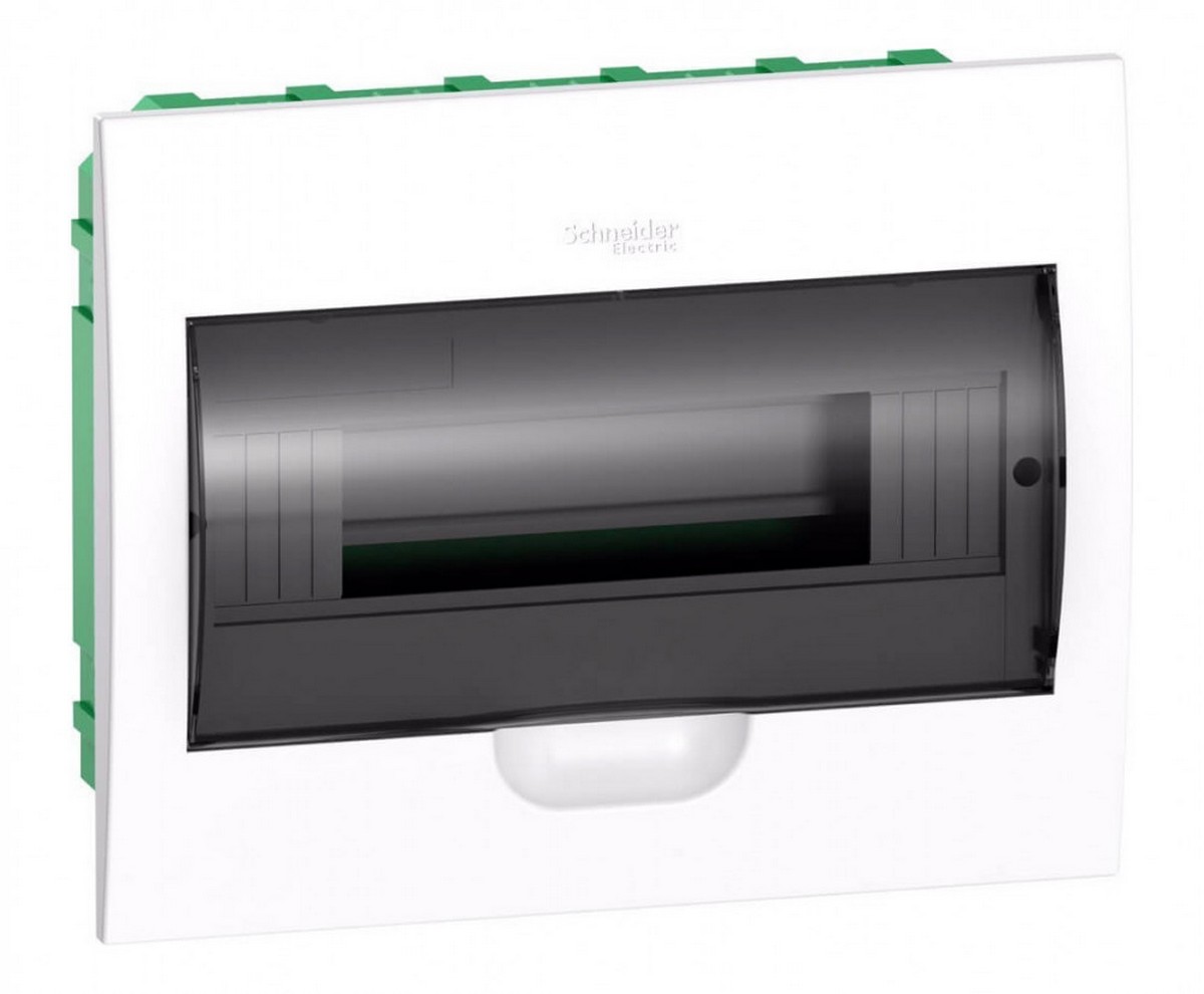 Пластиковые боксы и щиты Шнайдер Электрик Щит распределительный Systeme Electric встраиваемый Easy9 с проз. дверью 12мод EZ9E112S2FRU