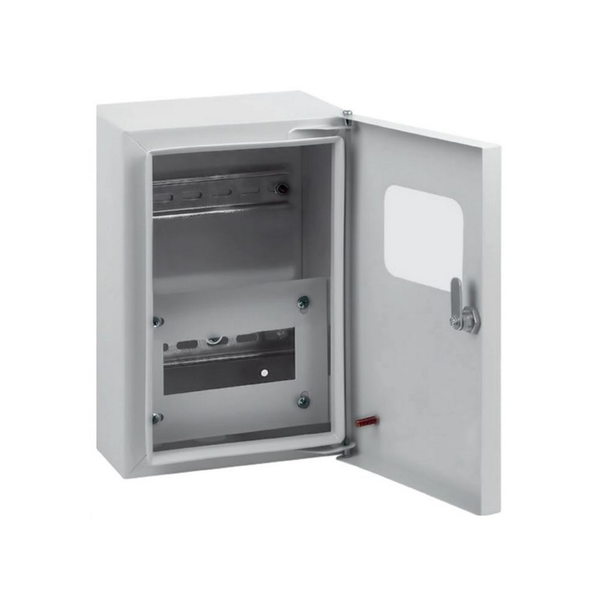 Металлические щиты и корпуса Шкаф учетный навесной ЩУРн-1/6 STEKKER EBX60-3/1/6.2-31 IP31 (285*190*145) сталь ArcaMetal 50704