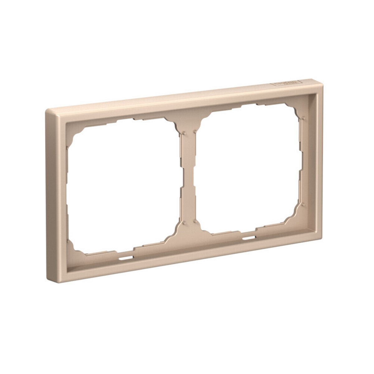 ArtGallery Песочный Рамка Systeme Electric ArtGallery Песочный 2-ая универсальная GAL001202