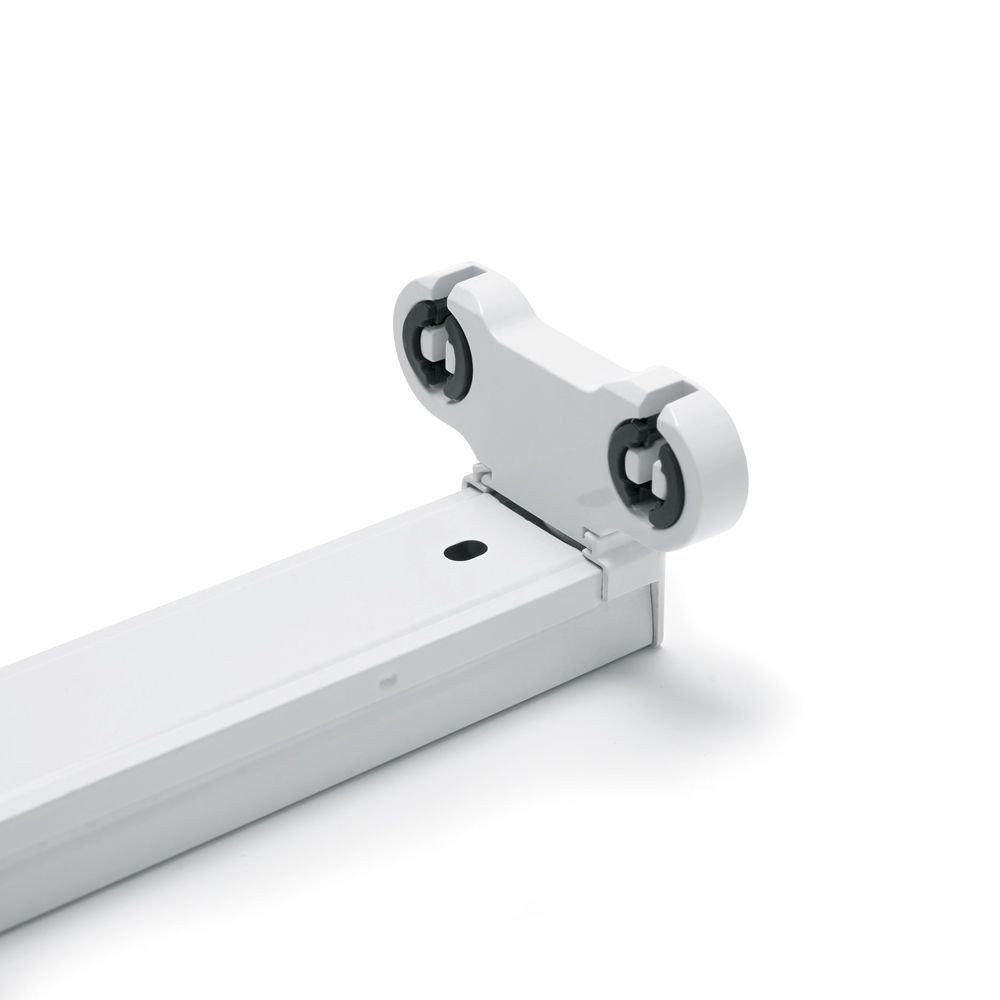 Линейные светодиодные светильники Светильник Feron AL4002 для двух светодиодных ламп T8  2*G13 625 мм 41221 