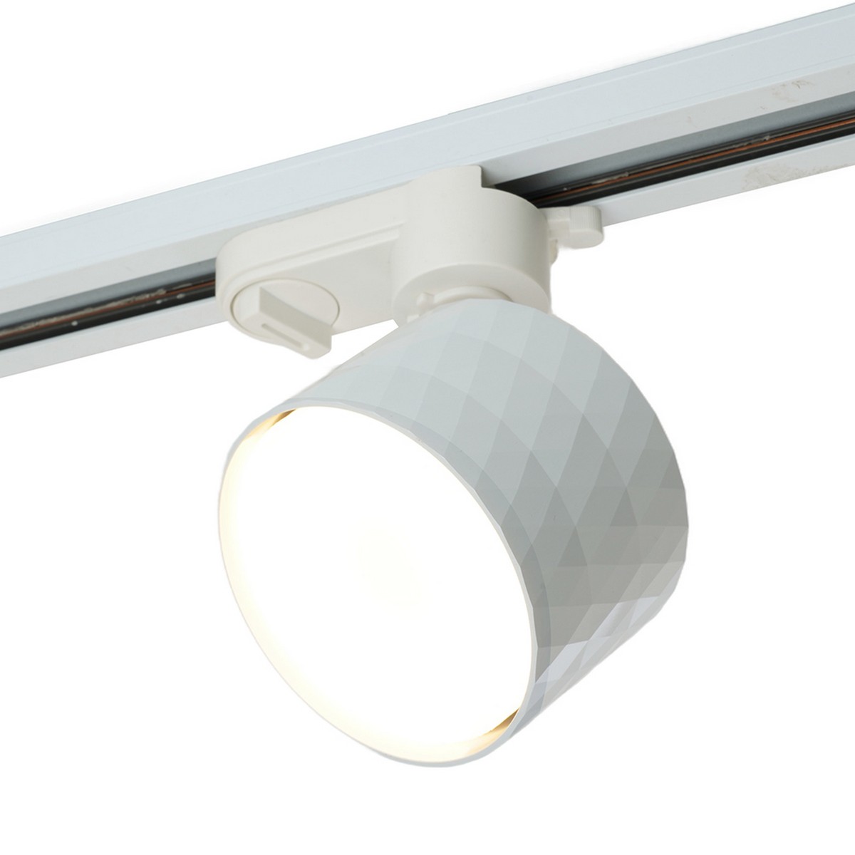 Трековые светодиодные светильники Светильник Feron AL176 трековый GX53 белый 48698 
