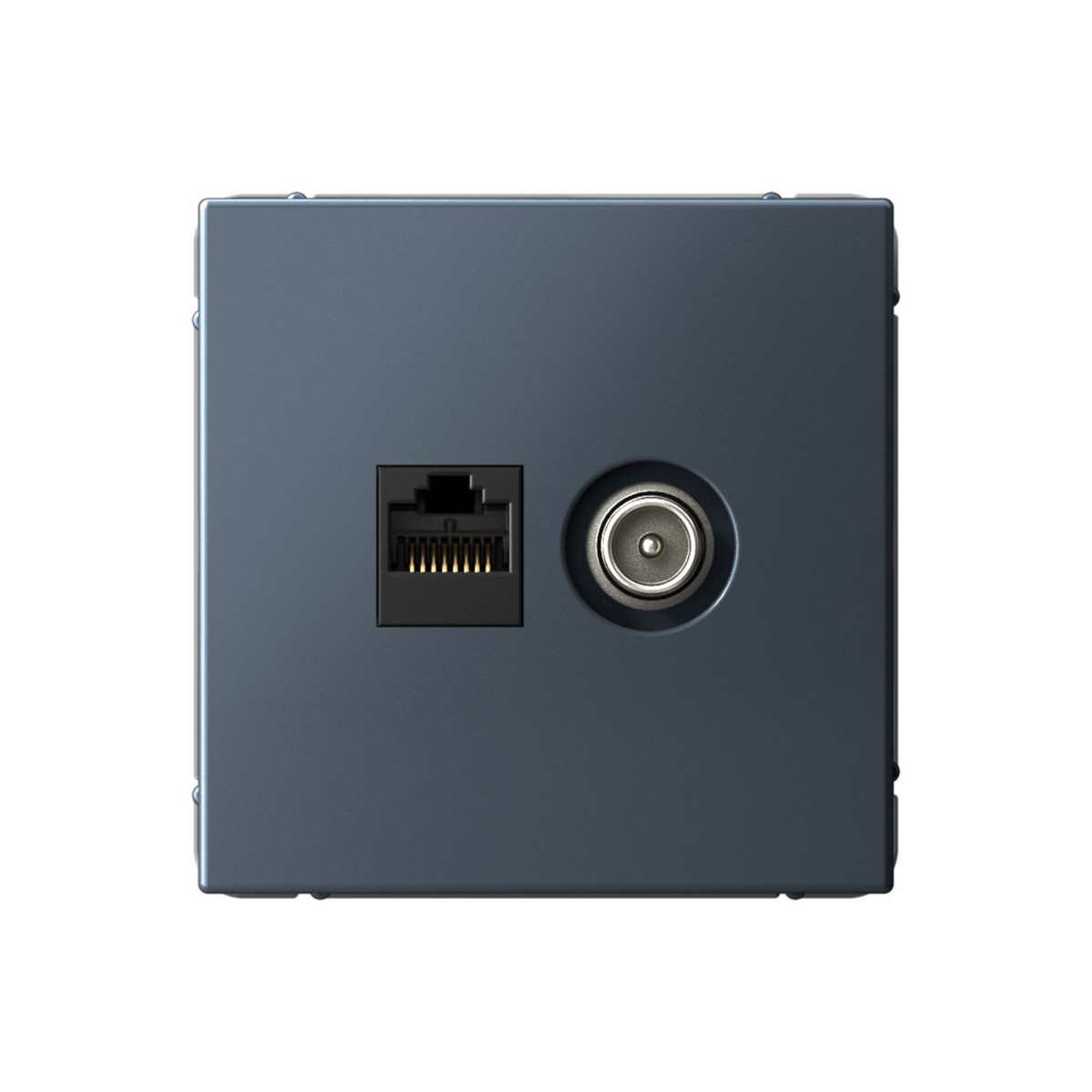 ArtGallery Грифель Розетка Systeme Electric ArtGallery Грифель двойная ТВ + компьютерная RJ45 кат. 5Е GAL000789