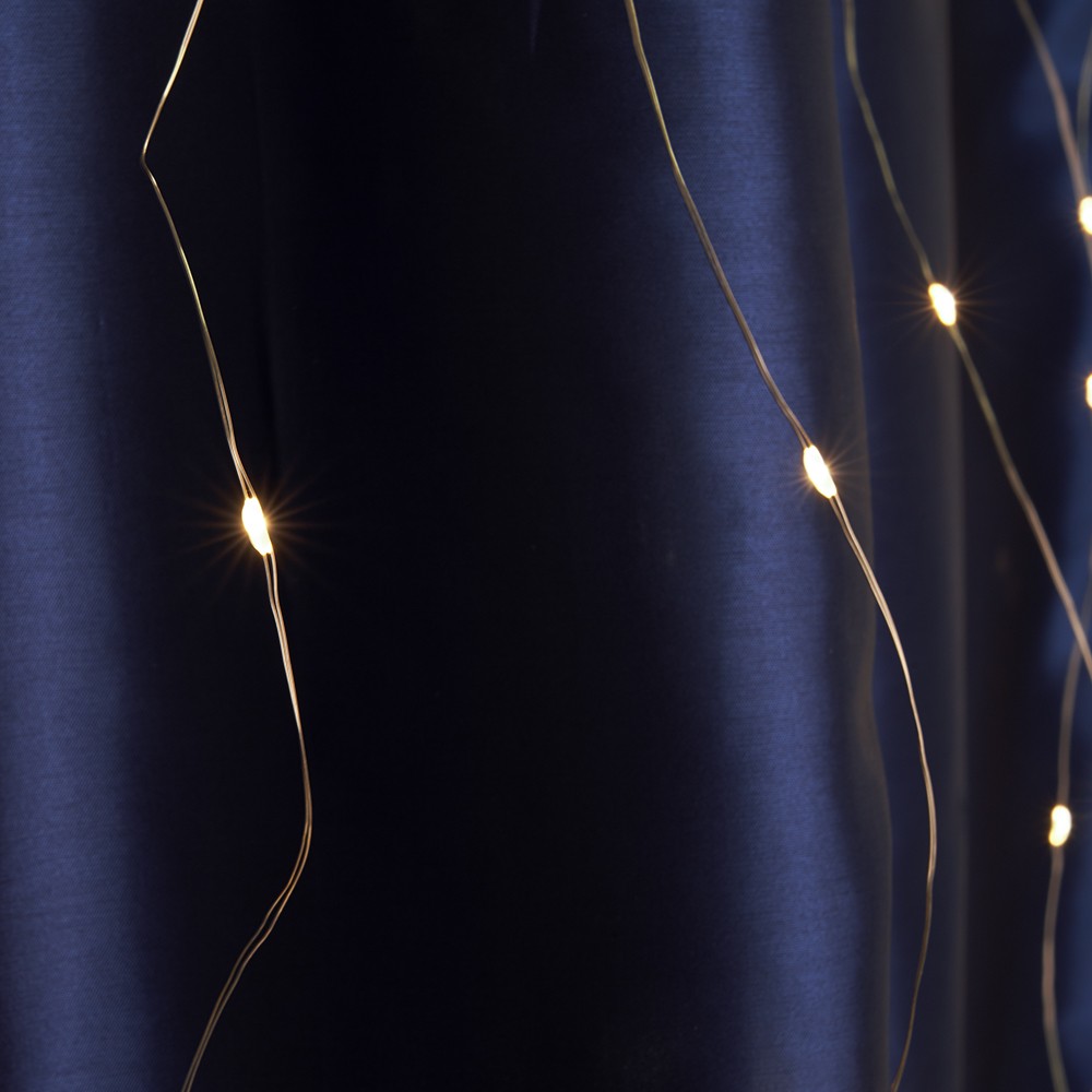 Светодиодная гирлянда Feron CL591 занавес 3*3м + 3м 2700К USB 41638