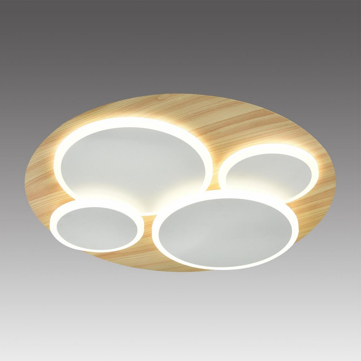 Управляемые светодиодные светильники и люстры Потолочный светильник СОНЕКС 7734/60L PINE 