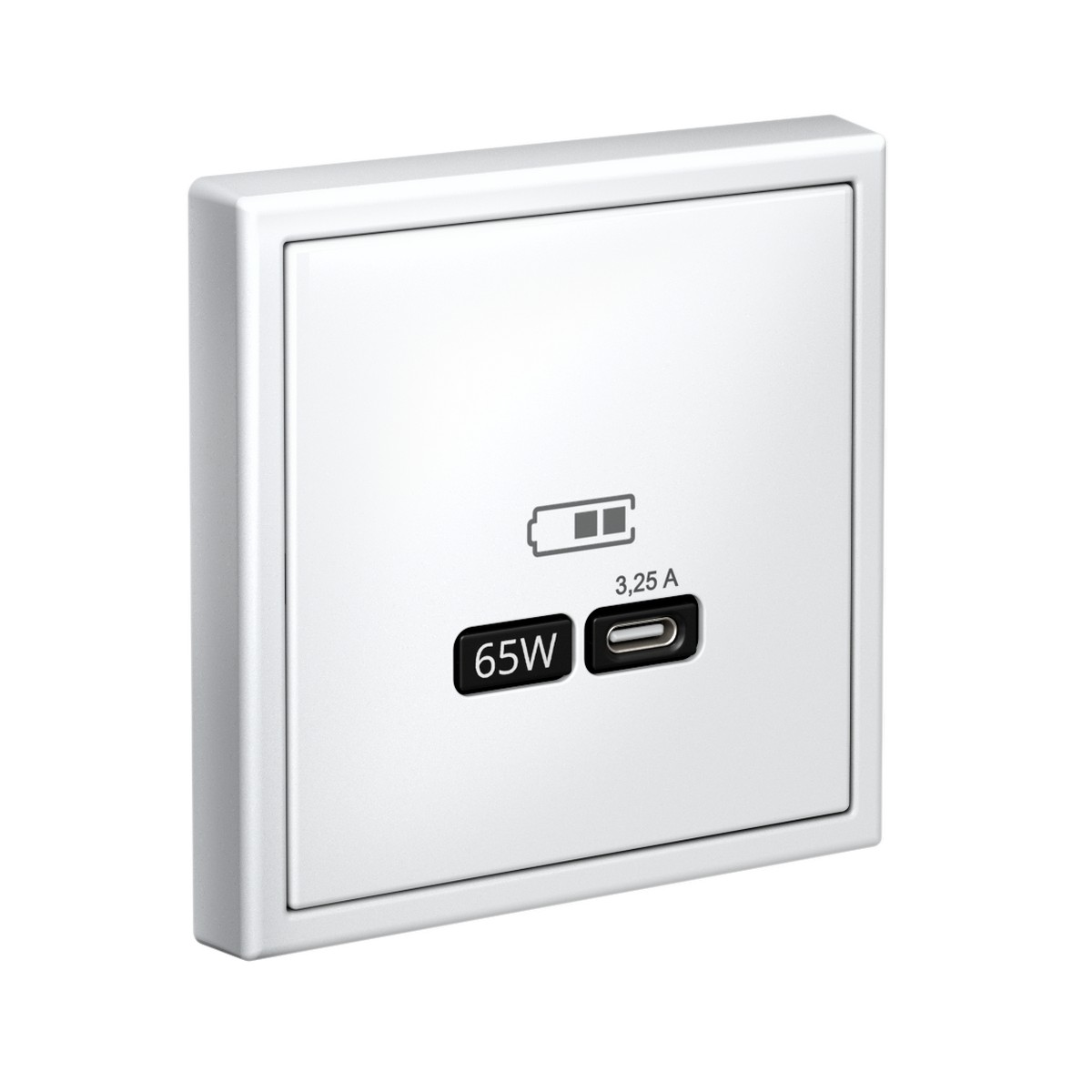 ArtGallery Белый USB Розетка Systeme Electric ArtGallery Белый тип-С 65Вт высокоскор.заряд. QC PD GAL000127