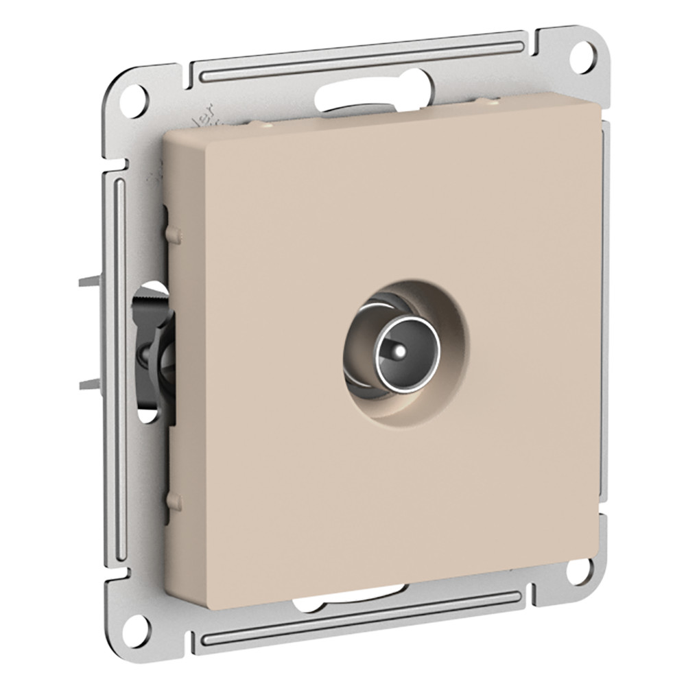 AtlasDesign Песочный Розетка Systeme Electric AtlasDesign Песочный TV коннектор ATN001293