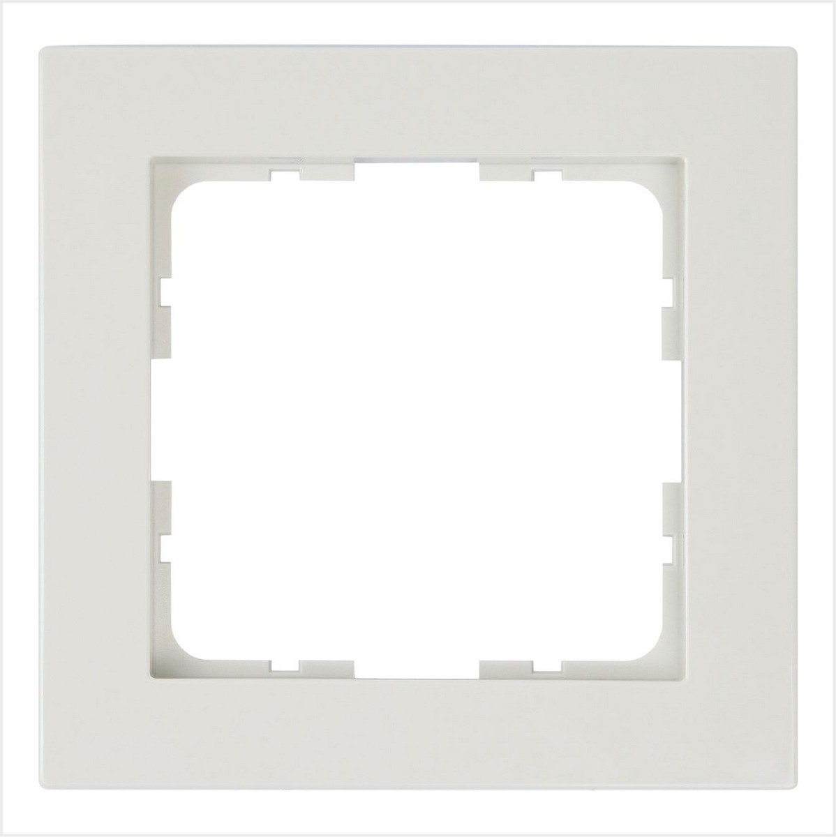 JASMART G - розетки и выключатели Рамка JASMART G-Classic 1-постовая слоновая кость G1001V