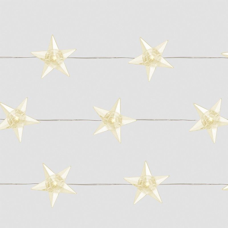 Гирлянда линейная Feron CL571 Звездочки статичная 1.8м USB 2700K 41644