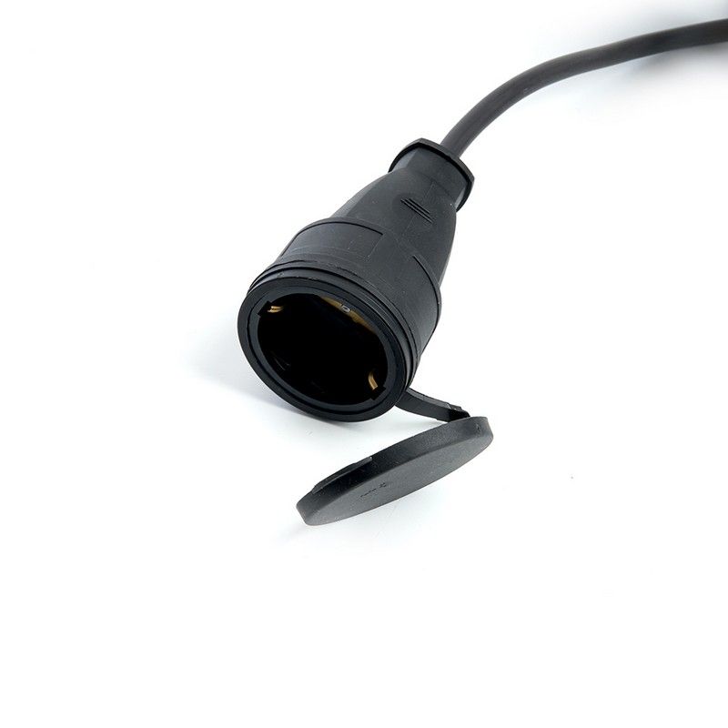 Колодки и удлинители, тройники Удлинитель-шнур на рамке  c/з Stekker PRF22-31-30 30м 3*1,5  Professional черный 49045 