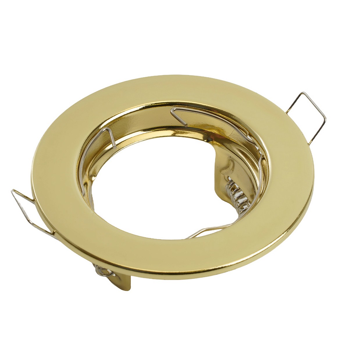 Встраиваемые светодиодные светильники Светильник встраиваемый Feron DL10 потолочный золотистый MR16 G5.3 15110 