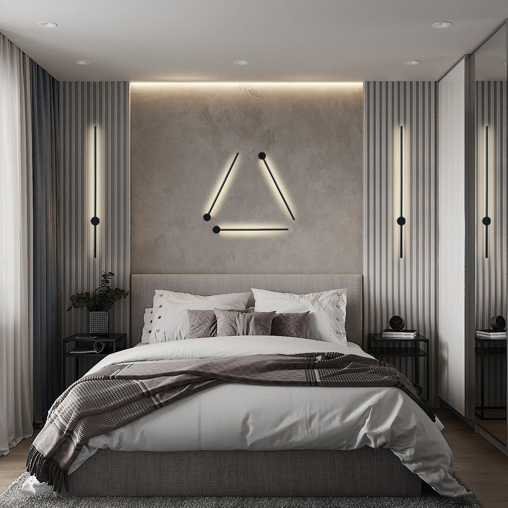 Накладные светодиодные светильники Светодиодный светильник Feron AL171 накладной 20W 3000K черный 48274 