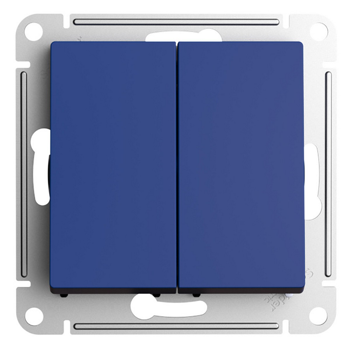 AtlasDesign Аквамарин Переключатель Systeme Electric AtlasDesign Аквамарин 2-клавишный ATN001165