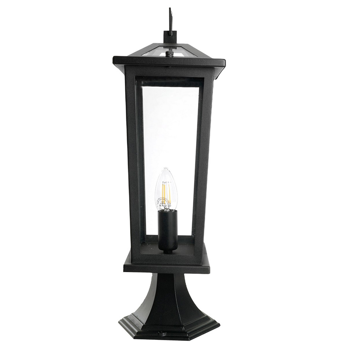 Уличные светильники на постамент Светильник садово-парковый Feron PL754 на постамент E14 черный 51280 