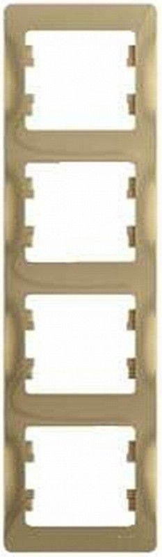 Glossa Титан Рамка Systeme Electric Glossa Титан 4-я, вертикальная GSL000408