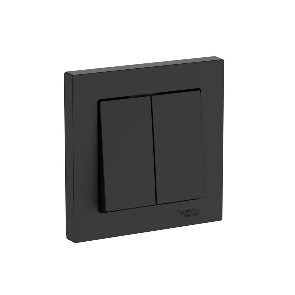 AtlasDesign Карбон Выключатель SE AtlasDesign Карбон 2-клавишный в сборе быстрозажим. клем. ATN001052S