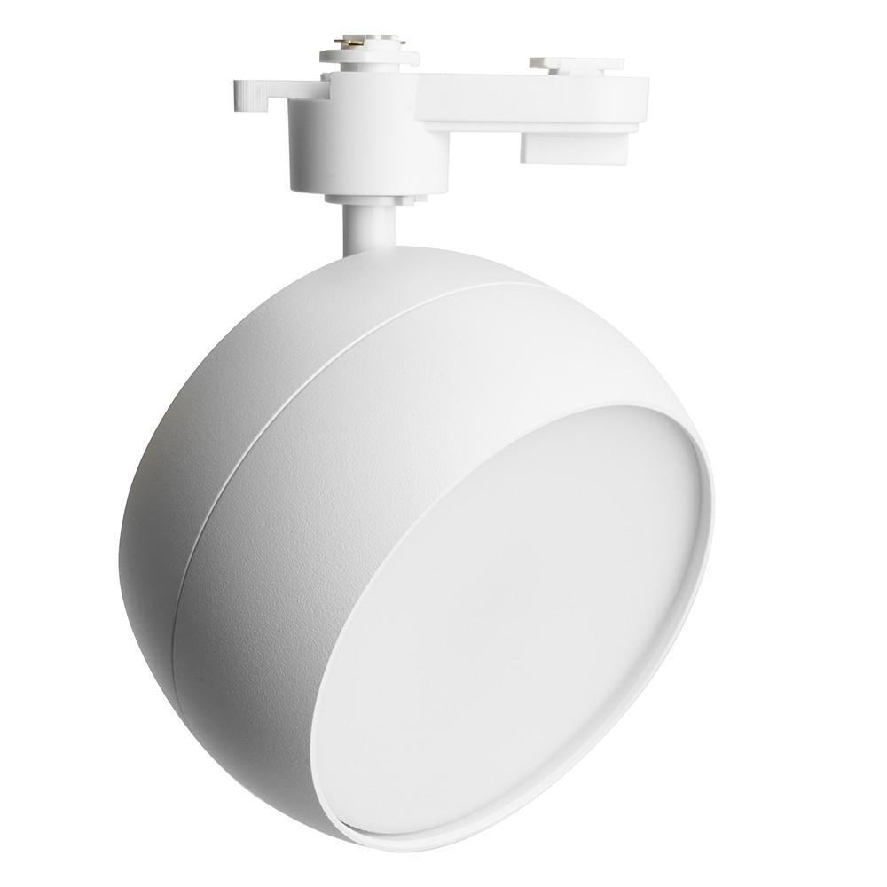 Трековые светодиодные светильники Светильник Feron AL167 трековый однофазный на шинопровод под лампу GX70 белый 48550