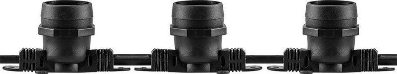 Белт-лайт Feron CL50-50 100 шт E27 шаг 50 см черный 50 м и 15 м шнур IP65