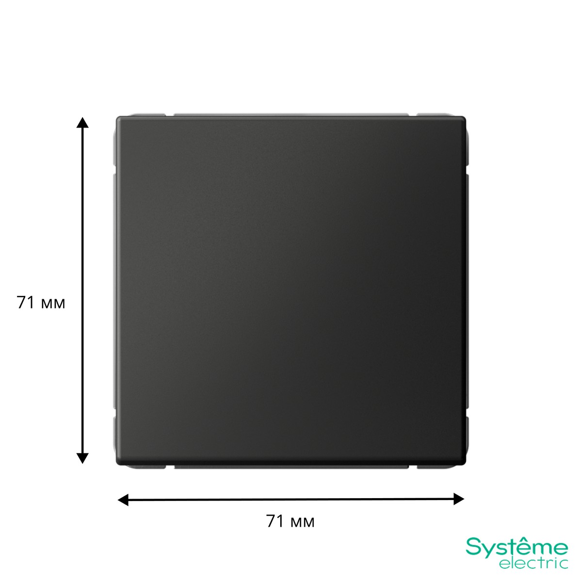 ArtGallery Базальт Выключатель SE ArtGallery Базальт 1-клавишный кнопочный быстрозажим. клем. GAL001415S