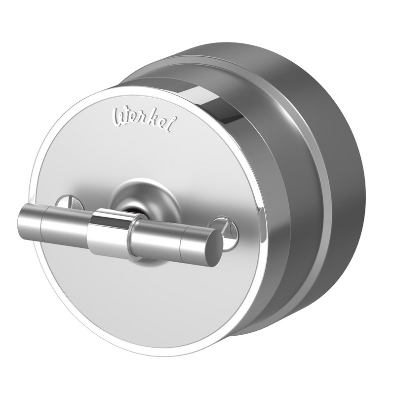 Werkel Ретро Выключатель Werkel на 4 положения двухклавишный (серебро матовый/хром) W5822054