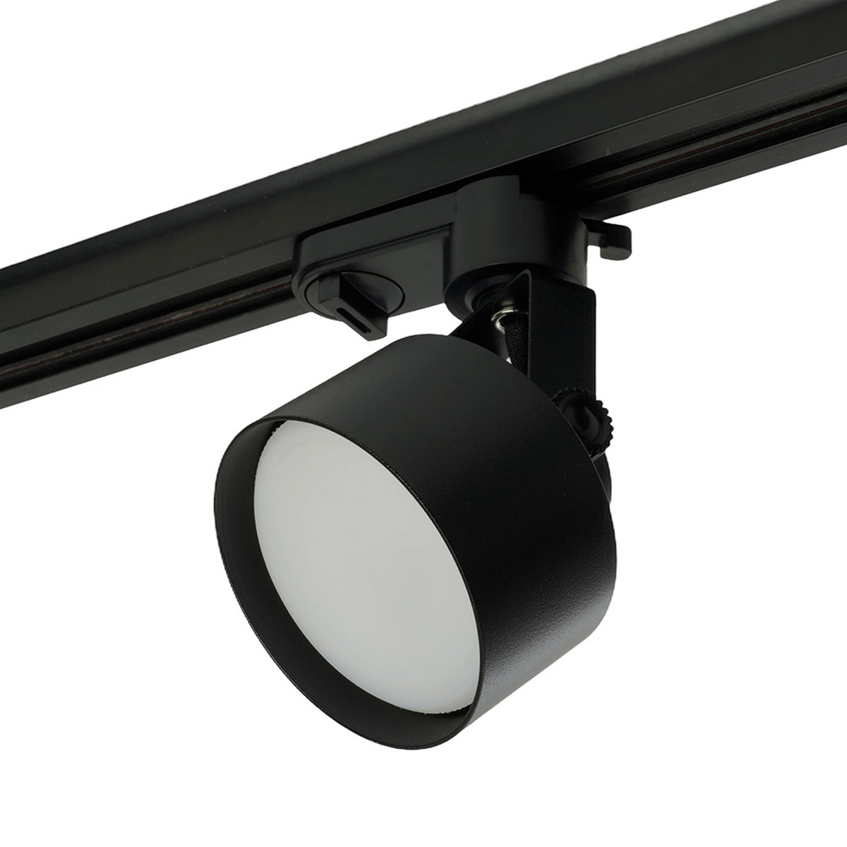 Трековые светодиодные светильники Светильник Feron AL189 трековый под лампу GX53 черный 48709 