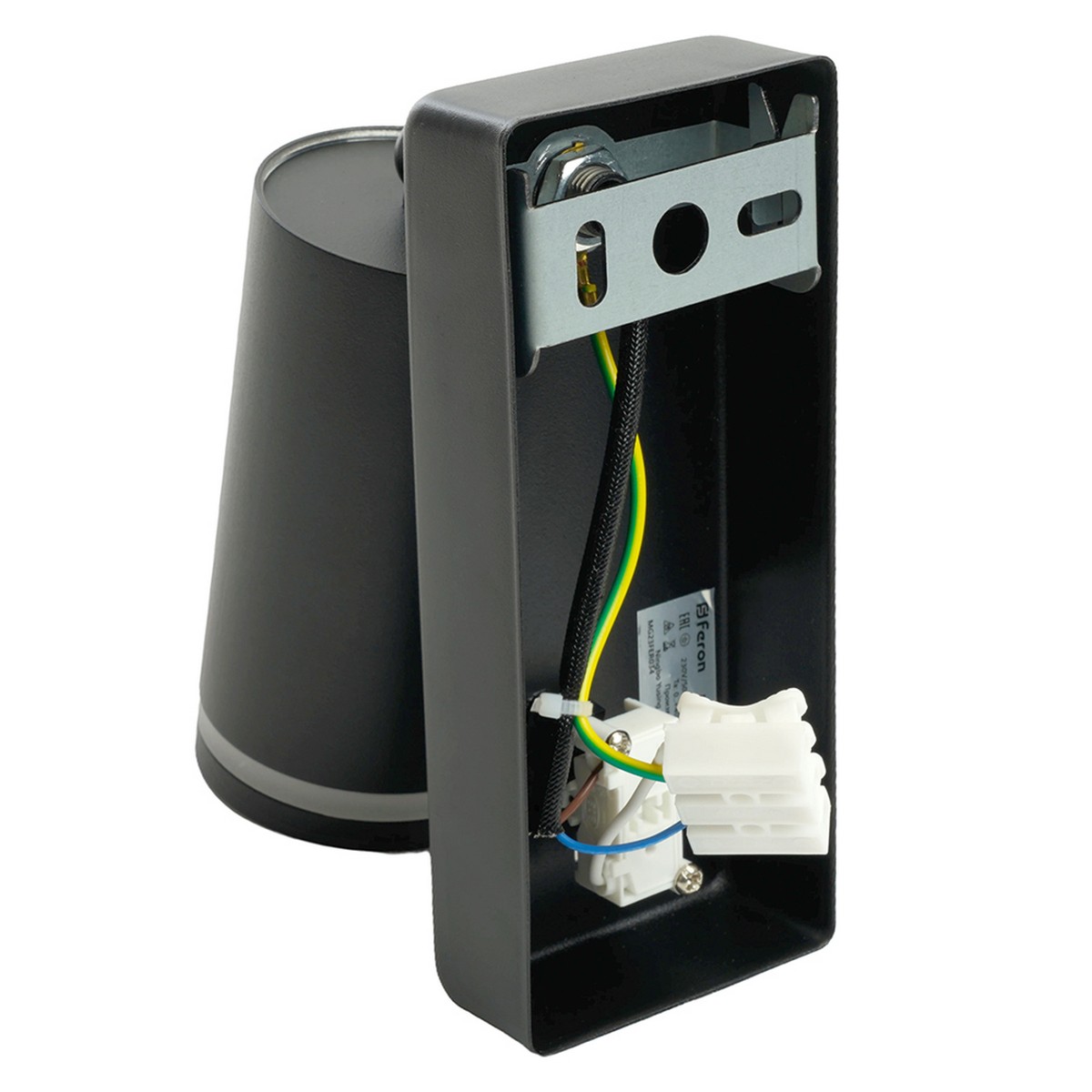 Накладные светодиодные светильники Светильник Feron ML1620 LUNA 35W 230V GU10 чёрный 48810 