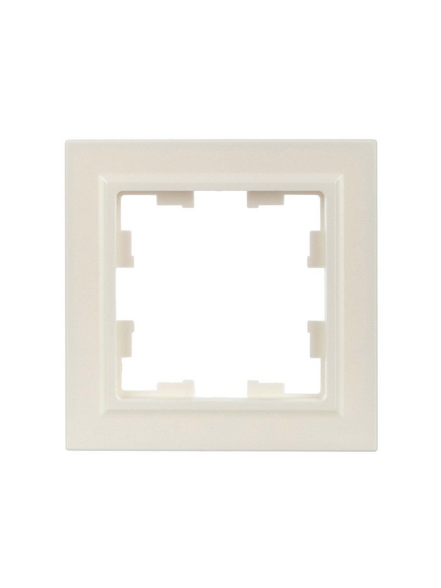 IEK Brite Рамки Рамка IEK BRITE 1-местная РУ-1-БрЖ жемчуг BR-M12-K36