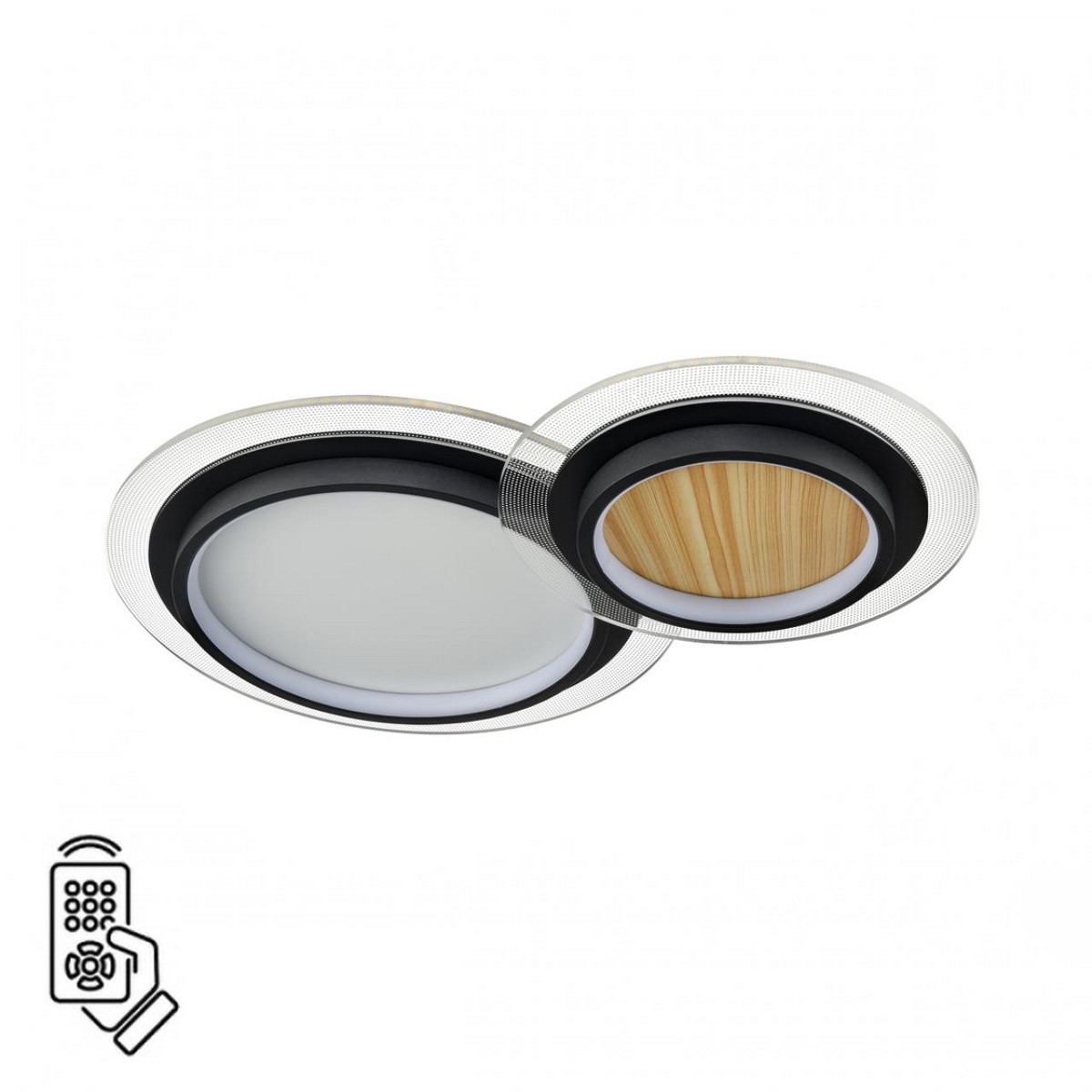 Управляемые светодиодные светильники и люстры Потолочный светильник СОНЕКС 7733/80L SUNNY