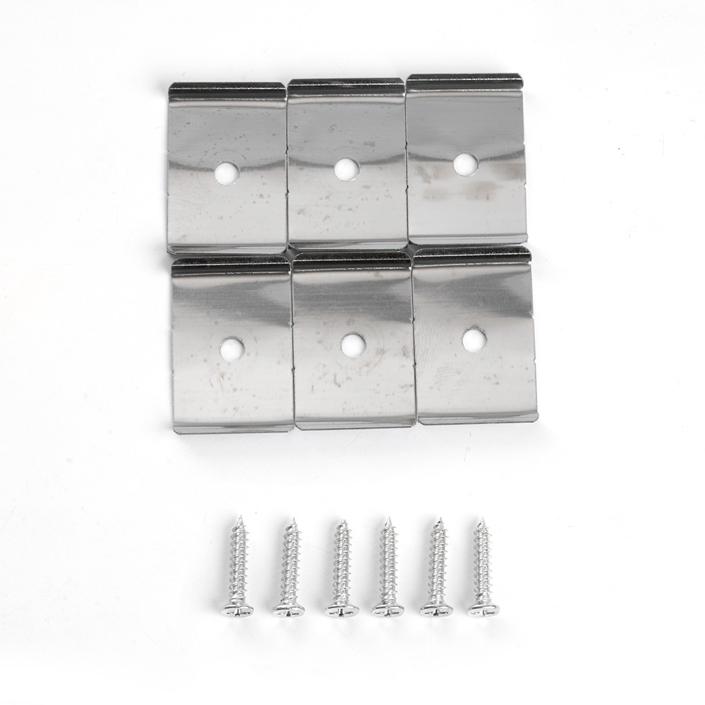 Профиль и крепеж для светодиодной ленты Крепеж для профиля САВ257 LD351 (комплект 6шт) 48226 