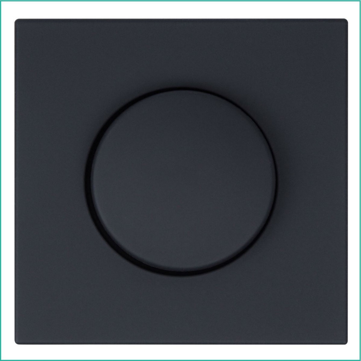 JASMART FD - розетки и выключатели LED Диммер JASMART FD 30-400W 1gang 2way Черный матовый (soft touch) 4012PBM