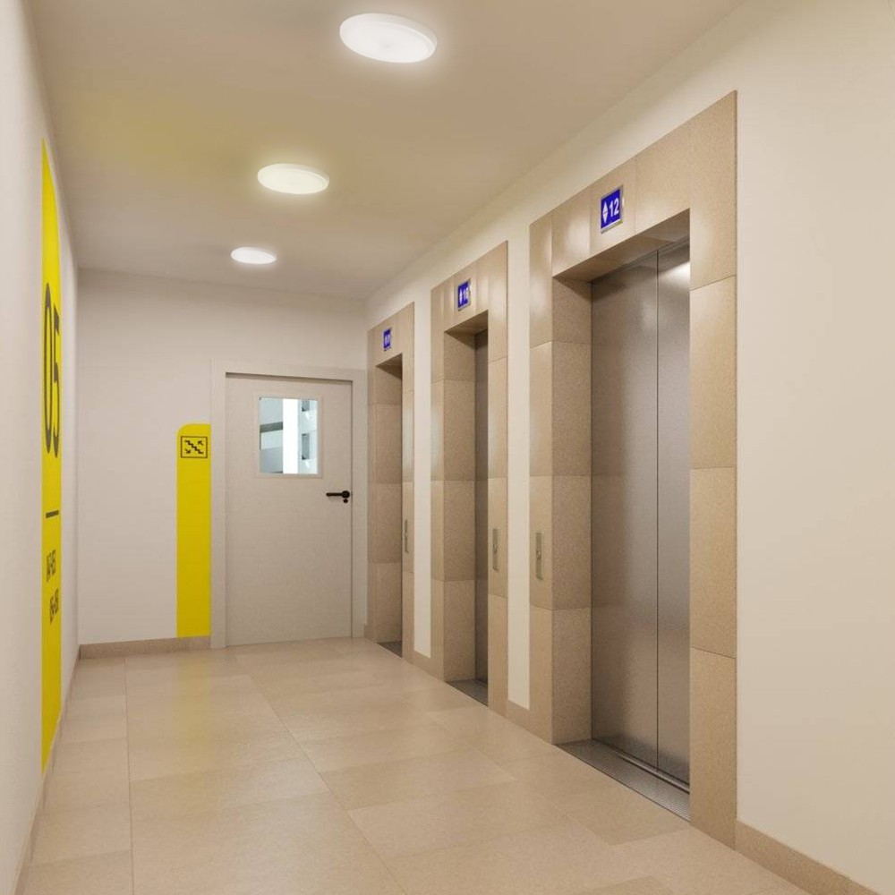 Накладные светодиодные светильники Светильник накладной светодиодный FERON AL3022 белый с датчиком движения 15W 6500К 41793 