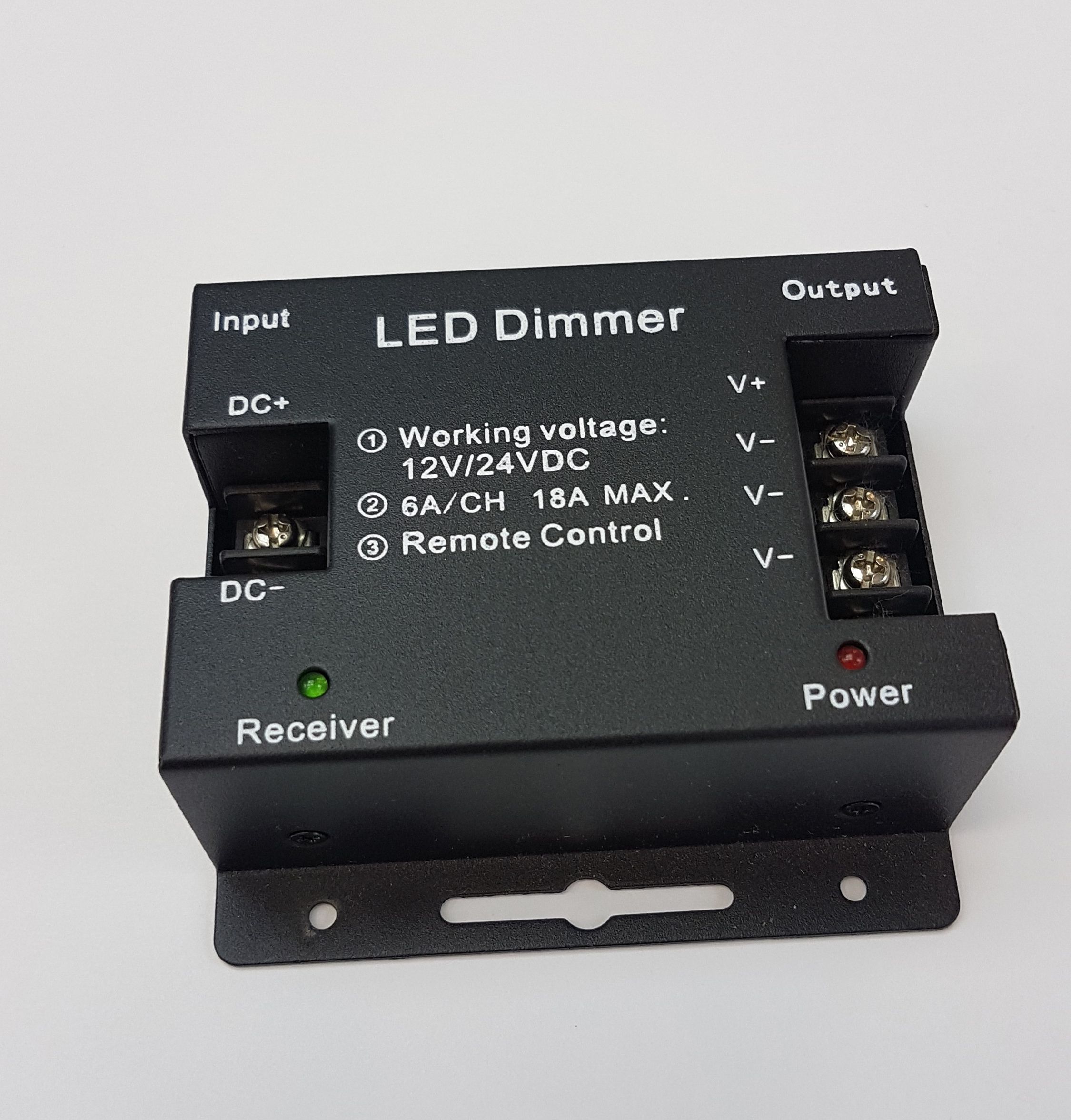 Контроллеры и сетевые шнуры для светодиодной ленты Контроллер Eleganz сенсорный (TOUCH) с пультом 12/24V 18А  для одноцветной светодиодной ленты 1008 