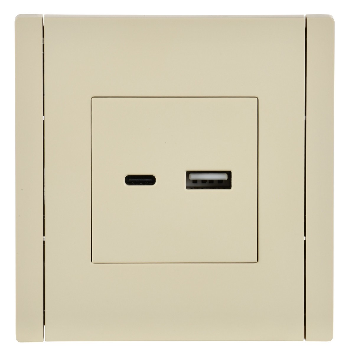 IEK FORTE&PIANO Ваниль Розетка IEK FORTE&PIANO Ваниль USB A+C 18Вт FP451