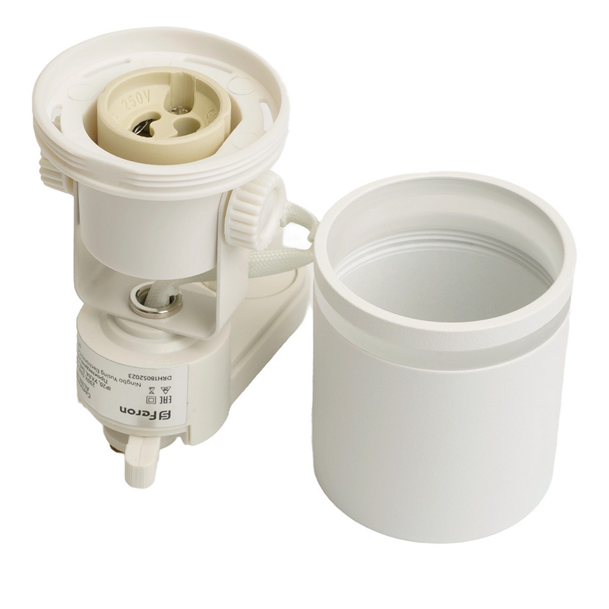 Трековые светодиодные светильники Светильник Feron AL188 трековый под лампу GU10 белый 48706 