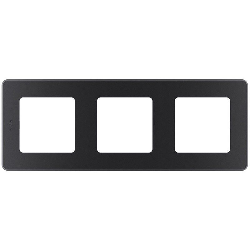 Legrand Inspiria Рамки Рамка Legrand INSPIRIA Антрацит 3 поста 673953